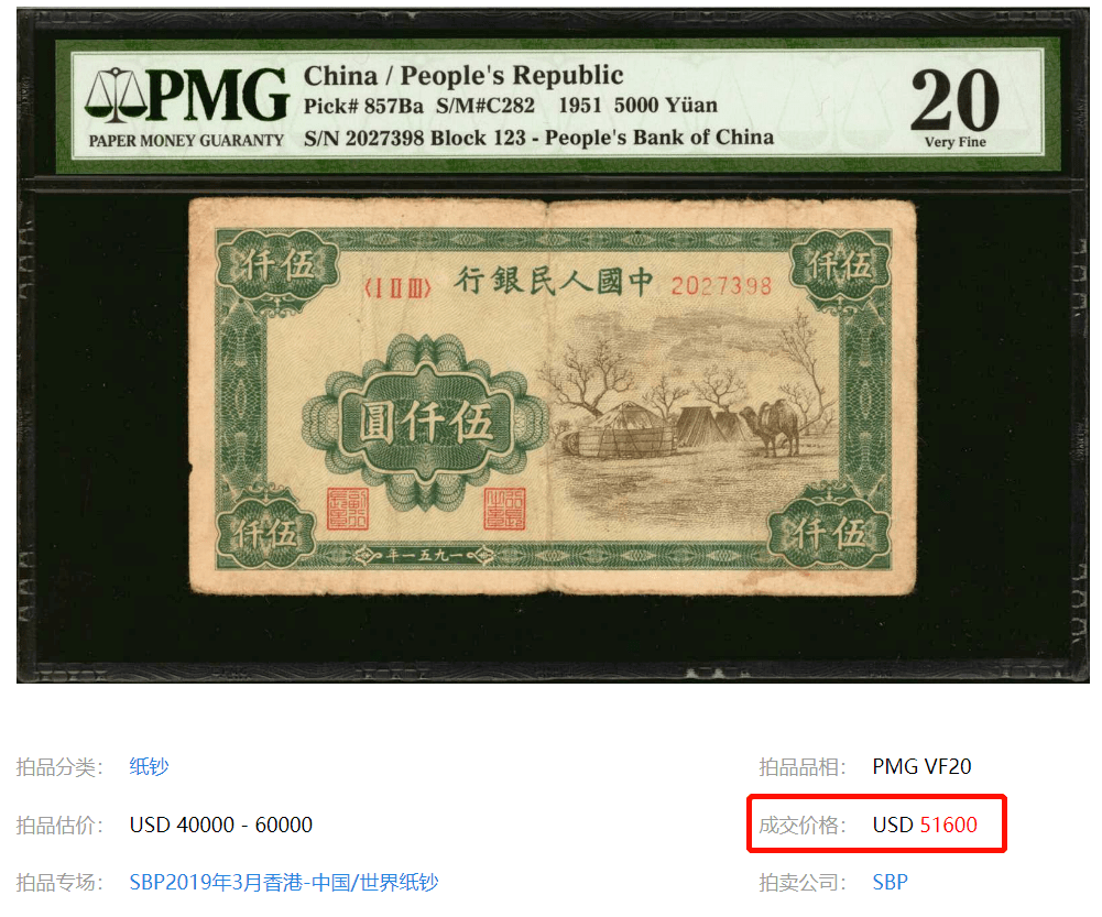437万一张<strong></p>
<p>94币价</strong>！这张纸币价格涨疯了？