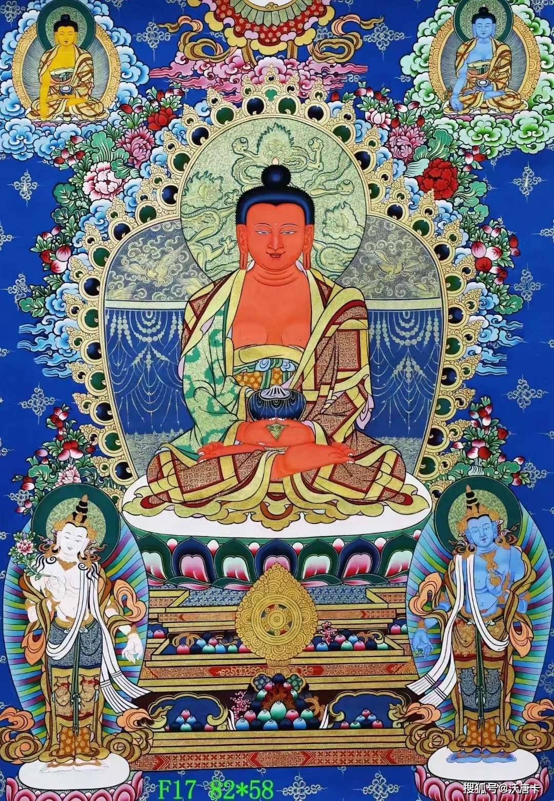 西藏十二神庙组成《西藏镇魔图》